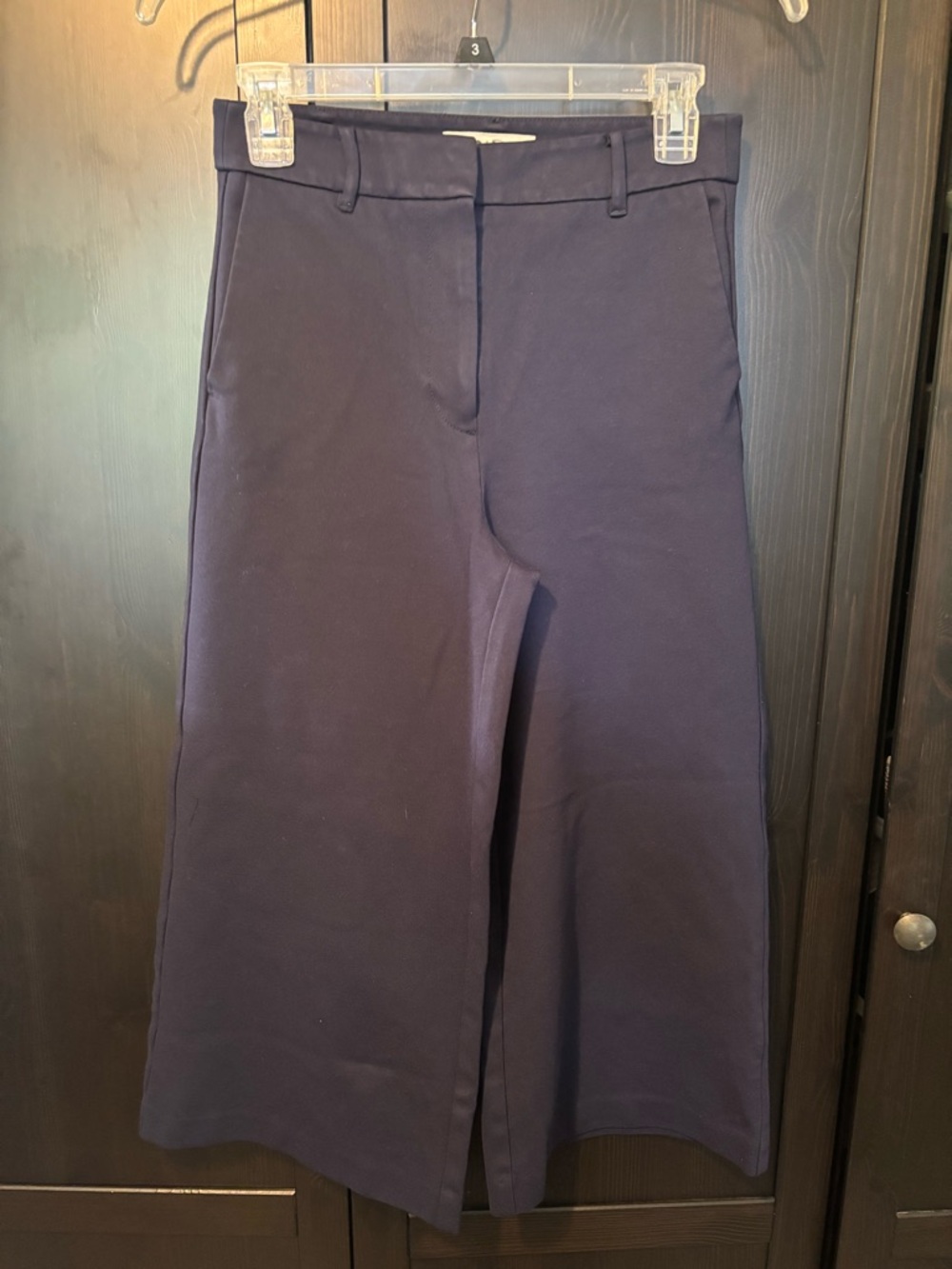 Boden crop wide leg dress pants